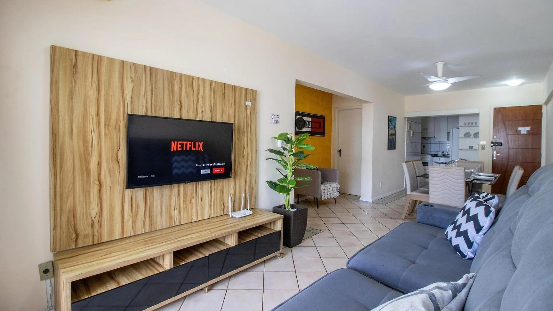 Bk91 - Prox Calcadao, Sacada, 3 Dorm, Garagem Daire Balneario Camboriu